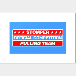 Stomper 4x4 official competition pulling team Posters and Art